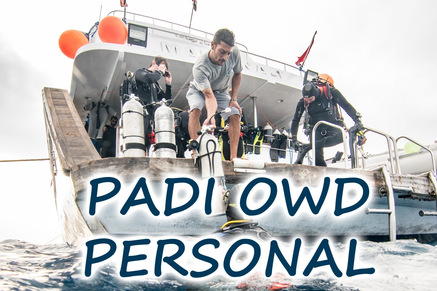 Kurz potápění PADI Open Water Diver Personal